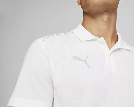Puma Teamfinal Casuals Polo Erkek Futbol Antrenman Polo Tişörtü 65853504 Beyaz