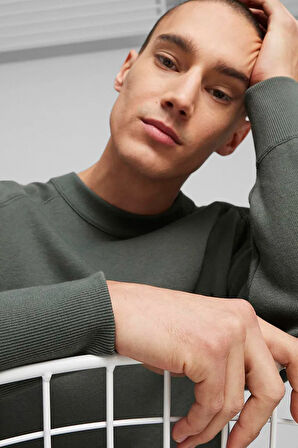 Puma Classıcs+ Crew Erkek Sweat 62427880