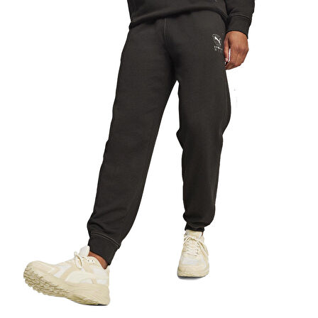 Better Sportswear Erkek Siyah Günlük Stil Eşofman Altı 67900501