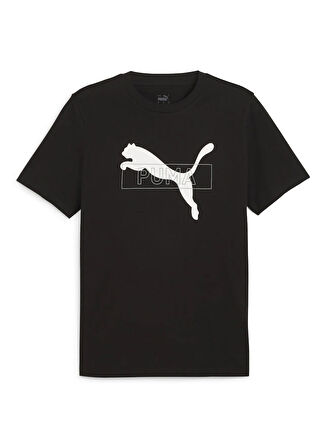 Puma 67970501 DESERT ROAD Graphic Tee PU Beyaz Yuvarlak Yaka Regular Fit Baskılı Erkek T-Shirt