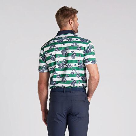 Puma Garden Pique Polo Tshirt / Erkek Çiçek Baskılı Golf Tshirt 