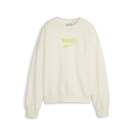 Downtown Oversized Crew Kadın Sweatshirt