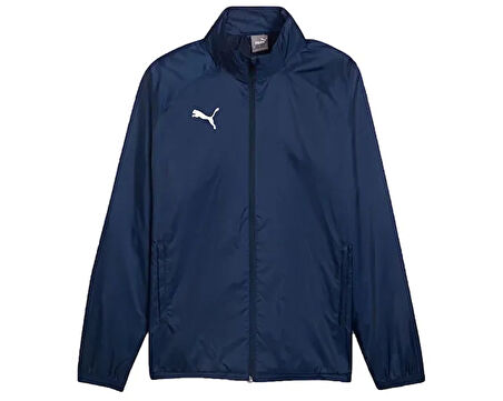 Puma Teamgoal All Weather Jacket Erkek Futbol Antrenman Yağmurluk 65903806 Lacivert
