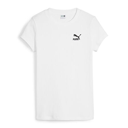 Classics Kadın Beyaz Günlük Stil T-Shirt 62426402