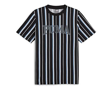 Puma Puma Squad Aop Tee Erkek Günlük Tişört 67897301 Siyah