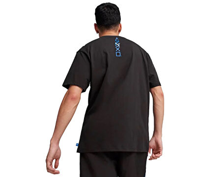 Puma Puma X Playstation Tee Erkek Günlük Tişört 62469401 Siyah