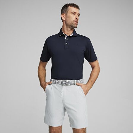 Puma AP Floral Trim Polo Tshirt / Erkek Golf Tshirt