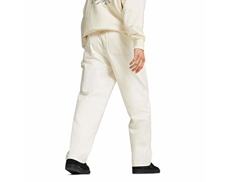 Puma Downtown Double Knee Pants Erkek Günlük Eşofman Altı 62436866 Krem