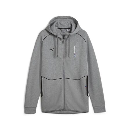 Bmw Mms Hooded Sweat Jacket Erkek Sweatshirt