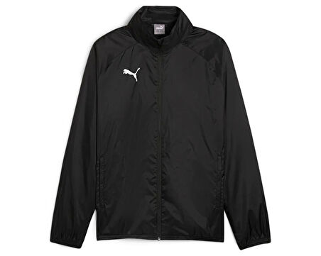 Puma Teamgoal All Weather Jacket Erkek Futbol Yağmurluk 65903803 Siyah