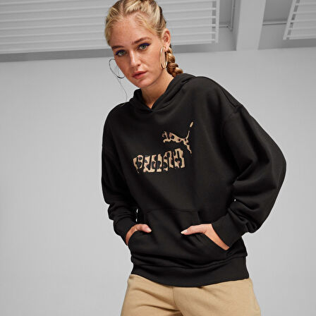 Puma Kadın Hoodie Essentials Animal