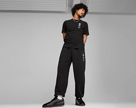Puma Puma X Staple Graphic Tee Erkek Günlük Tişört 62472401 Siyah