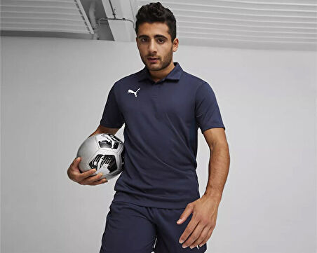 Puma Teamgoal Polo Erkek Futbol Antrenman Polo Tişörtü 65877106 Lacivert