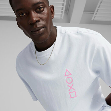 Puma Erkek Tişört Puma x Playstation