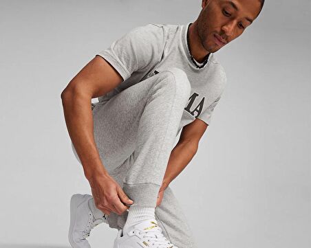 Puma Puma Squad Sweatpants Erkek Günlük Eşofman Altı 67897204 Gri