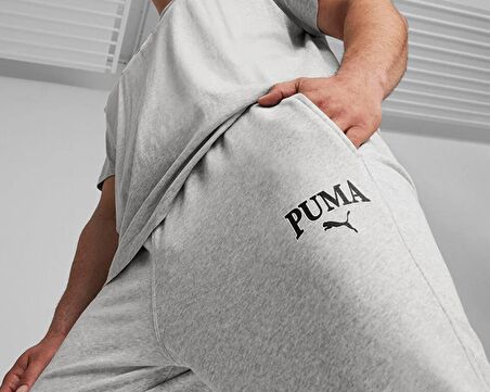 Puma Puma Squad Sweatpants Erkek Günlük Eşofman Altı 67897204 Gri