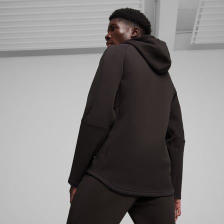 Puma Evostripe Full Zip Erkek Siyah Sweatshirt