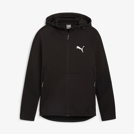 Puma Evostripe Full Zip Erkek Siyah Sweatshirt