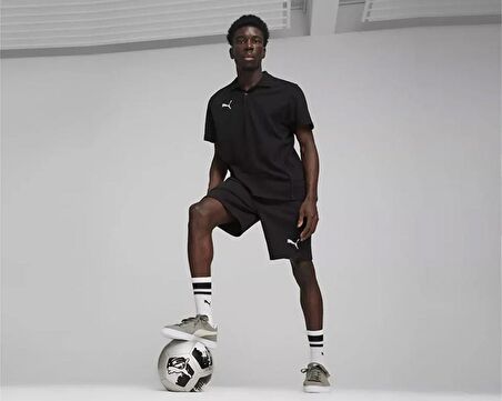 Puma Teamfinal Casuals Shorts Erkek Futbol Şortu 65853803 Siyah