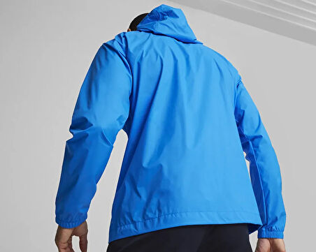 Puma Teamfinal Allweather Jkt Erkek Futbol Antrenman Yağmurluk 65859902 Mavi