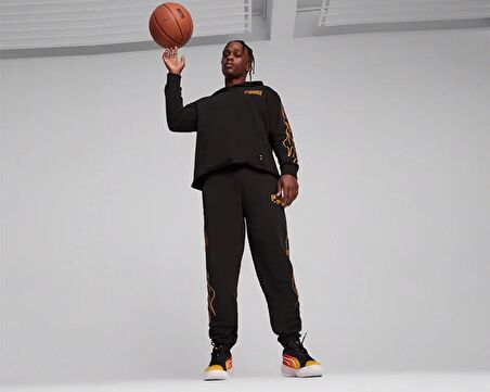 Puma Caution Pant Erkek Günlük Eşofman Altı 62476101 Siyah