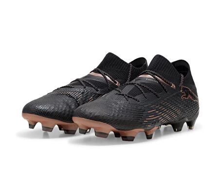 Puma FUTURE 7 ULTIMATE FG/AG Unisex Çim Zemin Kramponu 10759902 Siyah