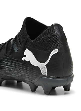 Siyah Erkek Çocuk Futbol Ayakkabısı 10772902-FUTURE 7 MATCH FG/AG Jr PU