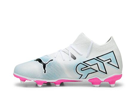 Puma FUTURE 7 MATCH FG/AG JR Çocuk Çim Zemin Kramponu 10772901 Beyaz