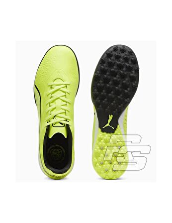 Puma KING MATCH TT Yeşil Erkek Halı Saha Ayakkabısı