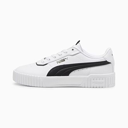 Puma Carina 2.0 Lux Beyaz-Siyah Kadın Günlük Ayakkabı
