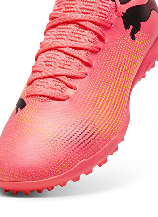 Puma 10772603 FUTURE 7 PLAY TT Sunset Gl Pembe Erkek Futbol Ayakkabısı