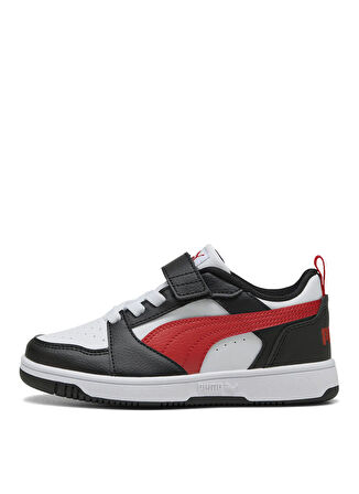 Puma Siyah - Beyaz - Kırmızı Erkek Çocuk Yürüyüş Ayakkabısı 39741904-Puma Rebound V6 Lo AC+ PS