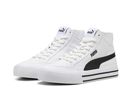 Puma Court Classic Vulc Mid Fs Unisex Günlük Ayakkabı 39726502 Beyaz