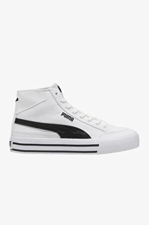 Puma Court Classic Vulc Mid Fs Erkek Beyaz Sneaker 39726502