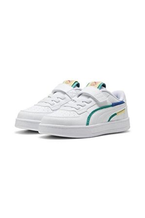 Puma Caven 2.0 R,S,B AC+ PS 395446 01 Erkek Çocuk Sneaker Ayakkabı Beyaz 28-35 