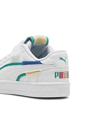 Puma Caven 2.0 R,S,B AC+ PS 395446 01 Erkek Çocuk Sneaker Ayakkabı Beyaz 28-35 