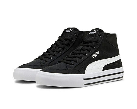 Puma Court Classic Vulc Mid Fs Unisex Günlük Ayakkabı 39726501 Siyah