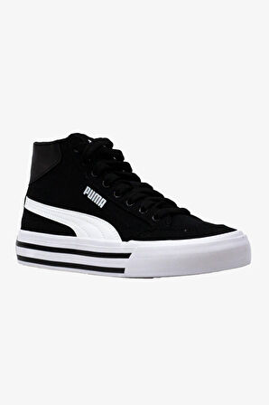 Puma Court Classic Vulc Mid Fs Erkek Siyah Sneaker 39726501