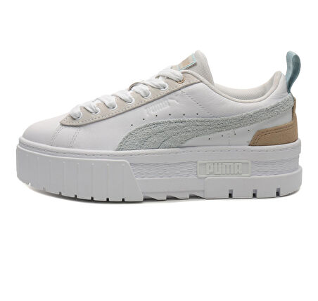387468-12 Puma Mayze Mix Wns Kadın Spor Ayakkabı Beyaz