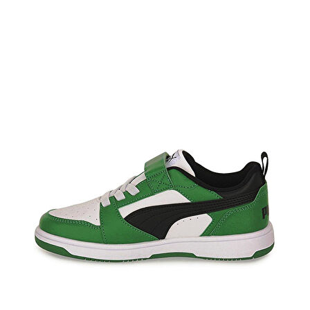 Puma Rebound V6 Lo Ac Çocuk Sneaker 39741905 BEYAZ YEŞİL