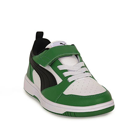 Puma Rebound V6 Lo Ac Çocuk Sneaker 39741905 BEYAZ YEŞİL
