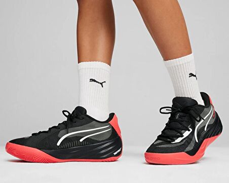 Puma All-Pro Nitro Unisex Basketbol Ayakkabısı 37907908 Siyah