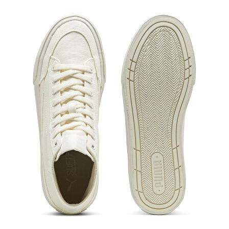 Court Classic Vulc Mid Unisex Bej Sneaker Ayakkabı 39614901