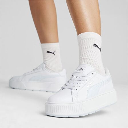 Puma Karmen L Beyaz-Mavi Kadın Günlük Ayakkabı