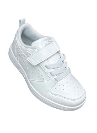 Puma Beyaz Erkek Çocuk Yürüyüş Ayakkabısı 39741903-Puma Rebound V6 Lo AC+ PS