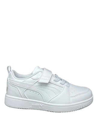 Puma Beyaz Erkek Çocuk Yürüyüş Ayakkabısı 39741903-Puma Rebound V6 Lo AC+ PS