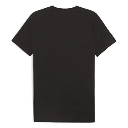 Evostripe Erkek Siyah Günlük Stil T-Shirt 67899201