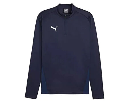 Puma Teamgoal Training 1/4 Zip To Erkek Futbol Antrenman Uzun Kollu Üst 65862906 Lacivert