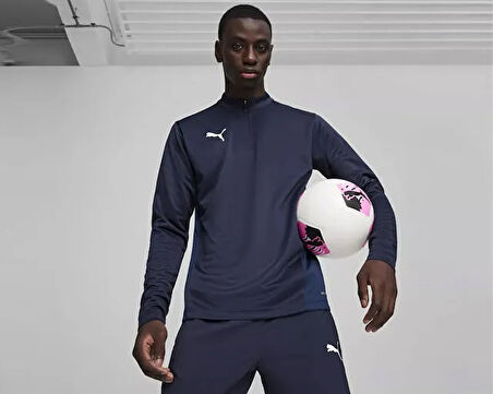 Puma Teamgoal Training 1/4 Zip To Erkek Futbol Antrenman Uzun Kollu Üst 65862906 Lacivert