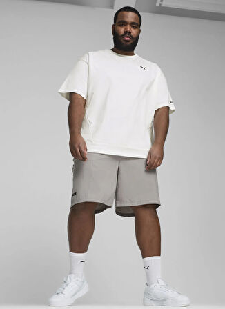 Puma 67891302 RAD/CAL Tee PUMA White Beyaz Yuvarlak Yaka Regular Fit Düz Erkek T-Shirt